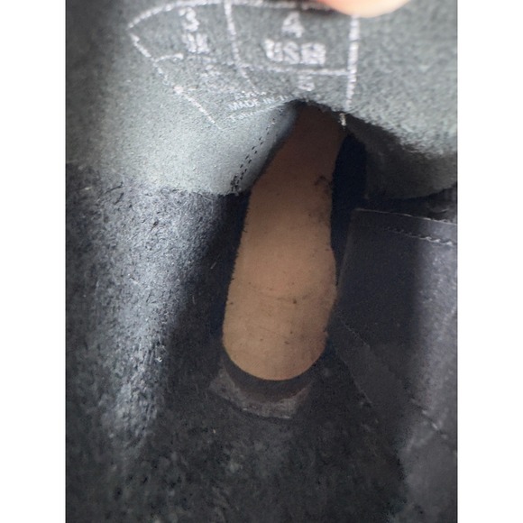 Dr. Martens Jadon III Pisa Leather Platform Boots Womens 5 Black Good Combat Zip - Picture 10 of 11